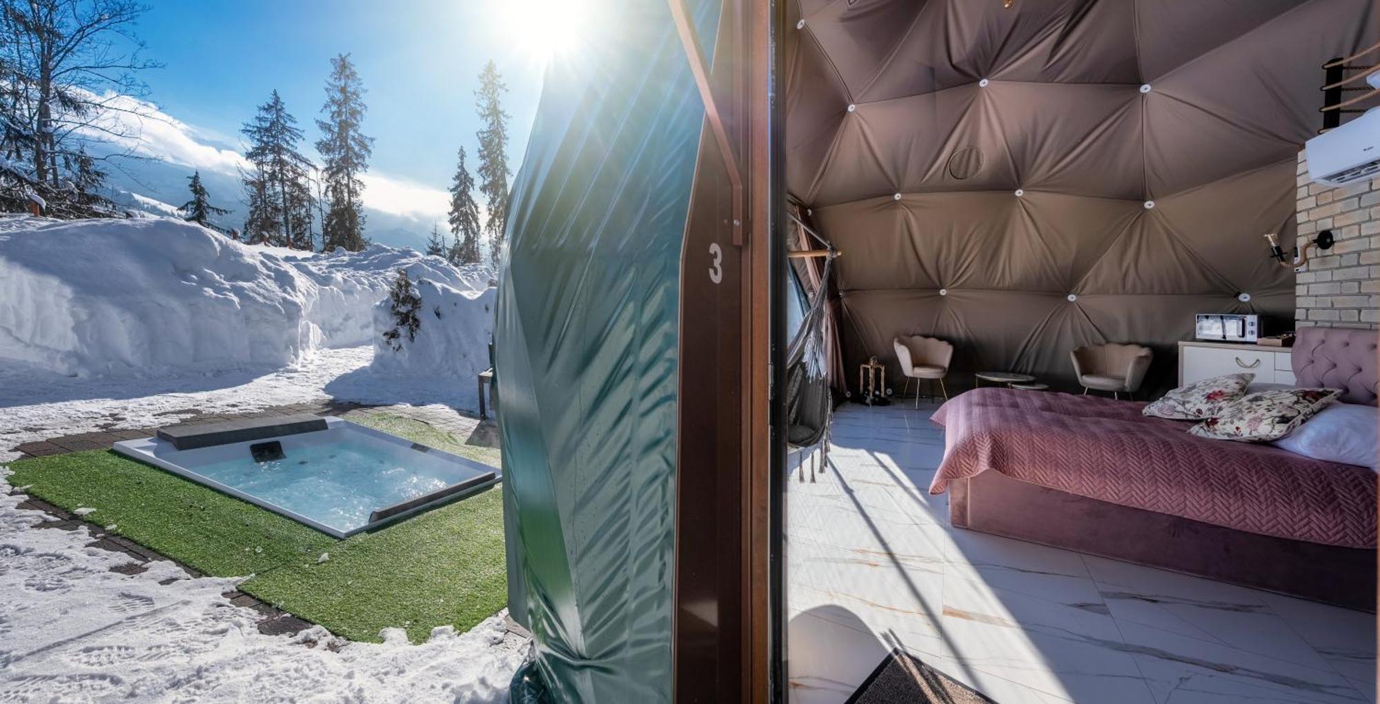 Peak Glamp & Jacuzzi Hotel Zakopane Exterior foto