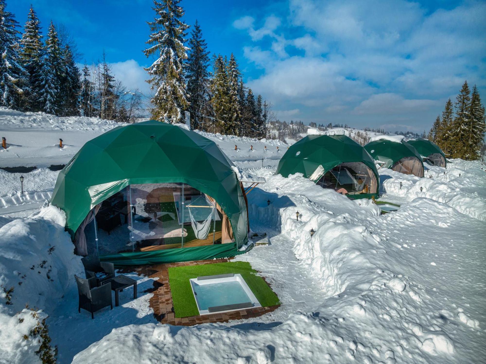 Peak Glamp & Jacuzzi Hotel Zakopane Exterior foto