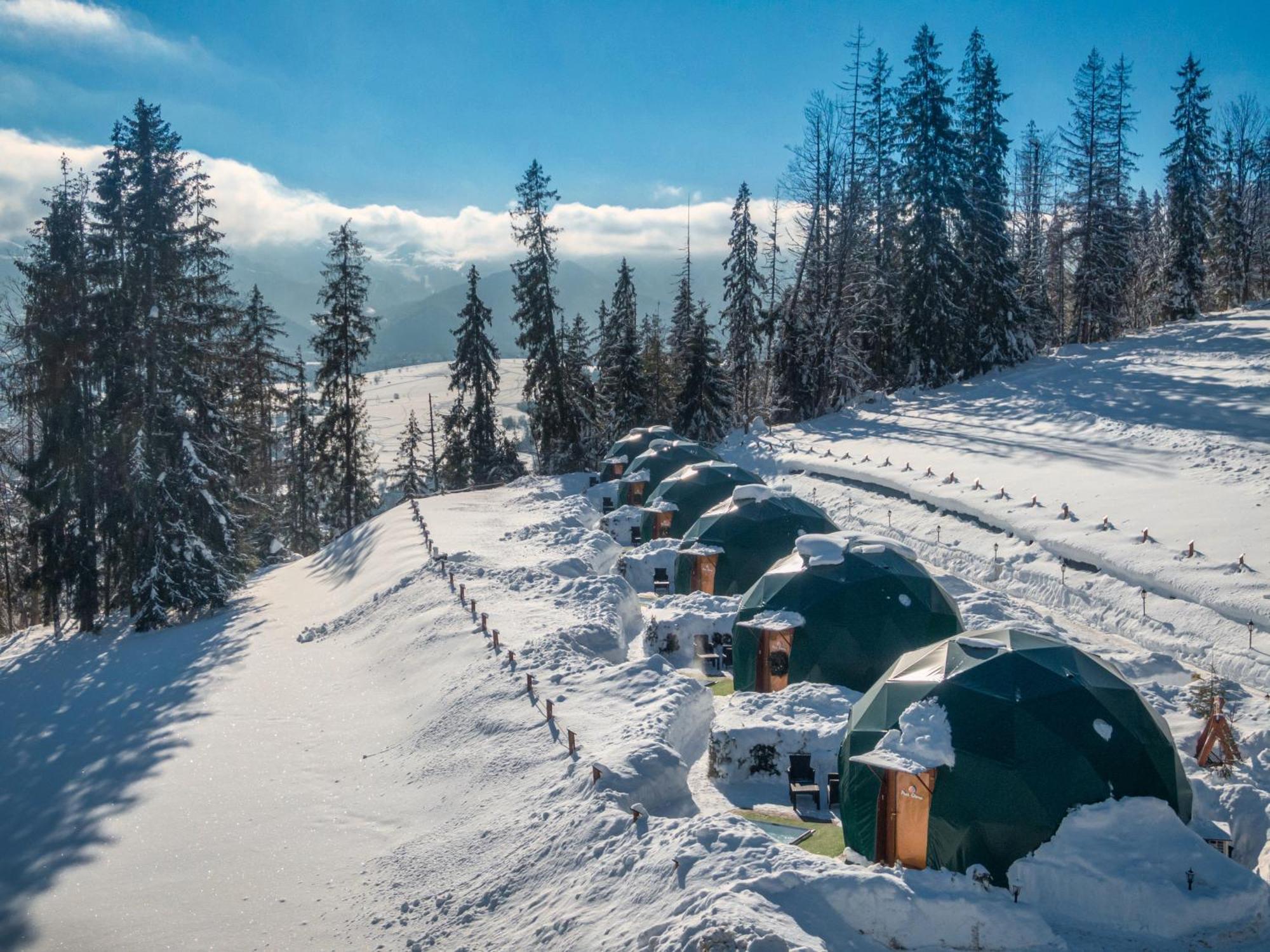 Peak Glamp & Jacuzzi Hotel Zakopane Exterior foto